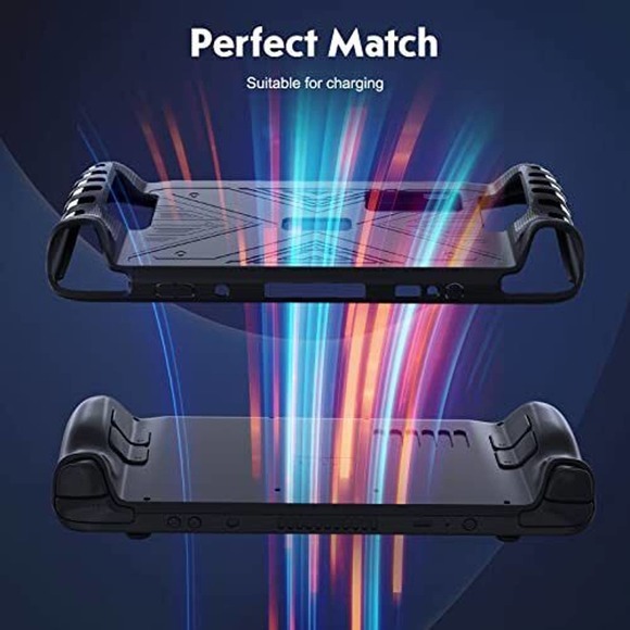 SENQAO Case for Steam Deck, TPU Protective Cover Case Compatible with Steam Dec - Picture 3 of 7